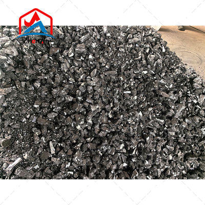 FeV60 Ferro Vanadium 60% Hàm lượng Vanadium Màu xám đậm dạng viên cho sản xuất thép đường ray
