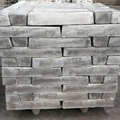 Thỏi Magiê nhẹ màu bạc sáng 99,98% 25kg để đúc và rèn
