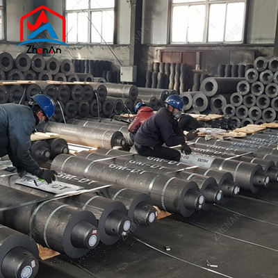 Điện cực grafit 100-750mm RP / IP / HP / UHP cho lò cung và lò tinh chế