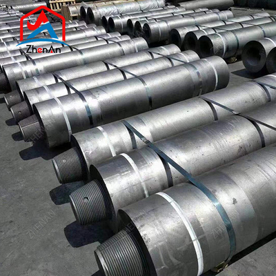 Nhập graphite electrode 200mm 300mm 400mm Uhp Graphite electrode cho sản xuất thép