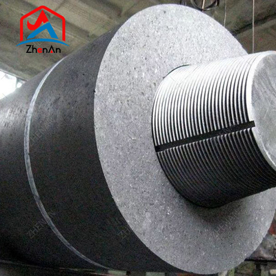 Điện cực graphit UHP/HP/RP Dia 350mm Điện cực graphit với núm vú cho Lf hoặc Eaf