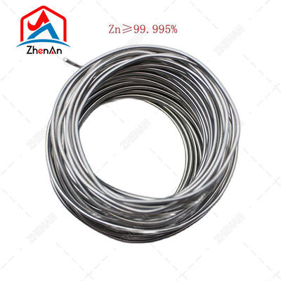 Bạc tùy chỉnh kích thước sợi kẽm kẽm 99,995%