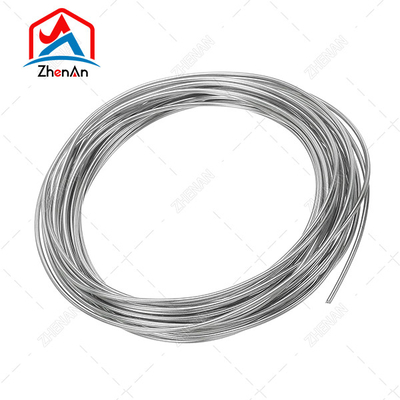 Bạc tùy chỉnh kích thước sợi kẽm kẽm 99,995%