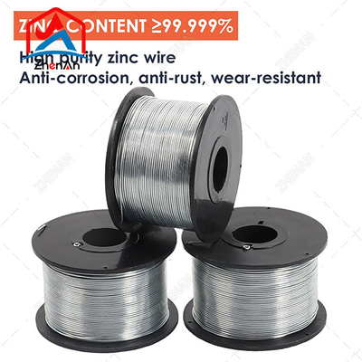 Sợi kẽm cho bộ sợi điện tụ kim loại phun lửa cung phun cơ bản tùy biến