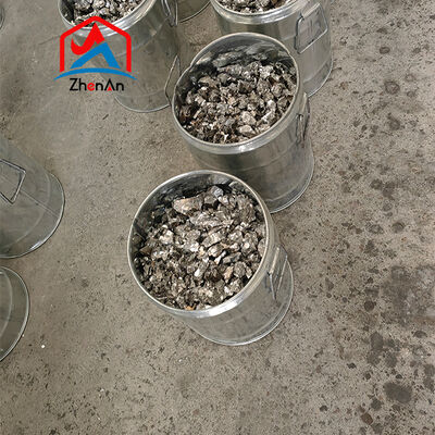 High Purity Ferro Vanadium FeV 75 Metallic Silver Lumps for Steel Deoxidation and Alloying