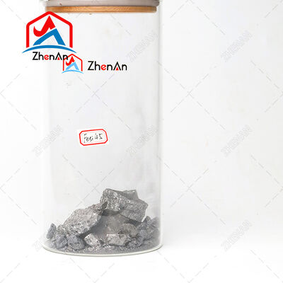 Sữa hợp kim FeSi 55 sắt silic tinh khiết cao với 55 ∼ 75% Si để khử oxy hóa thép trong hạt 10 ∼ 50 mm