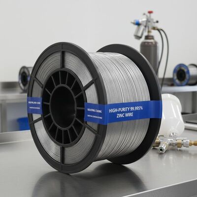 Dây kẽm độ tinh khiết cao 99,995% cho phun phủ công nghiệp với khả năng chống ăn mòn vượt trội