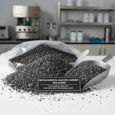 90% Purity Silicon Carbide 0-5mm High Efficiency Deoxidizing Agent for Foundry Industry