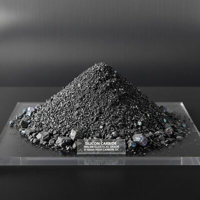 90% SiC 含量冶金级碳化硅 0-10mm 粒度用于铸造和冶炼中的放热脱氧剂
