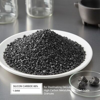 Granules Silicon Carbide Carbon Cao 88% 1-3mm dùng làm chất khử oxy trong ngành thép
