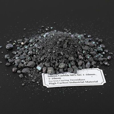 88% SiC 1-10mm Silicon Carbide cho chất khử oxy gang đúc - Vật liệu công nghiệp hàm lượng carbon cao