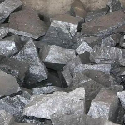 75 Hợp kim Ferro Silicon làm chất khử oxy cho sản xuất thép Đúc cục 50mm-100mm